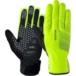 Ride Hi-Vis Waterdichte Winter Handschoen Yellow Hi-Vis