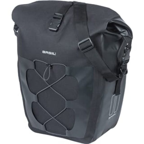 TAS BAS NAVIGATOR WATERPROOF ENKEL ZW 25-31L Zwart
