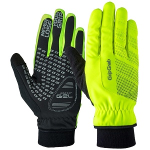 Ride Hi-Vis Winddichte Winter Handschoen Yellow Hi-Vis