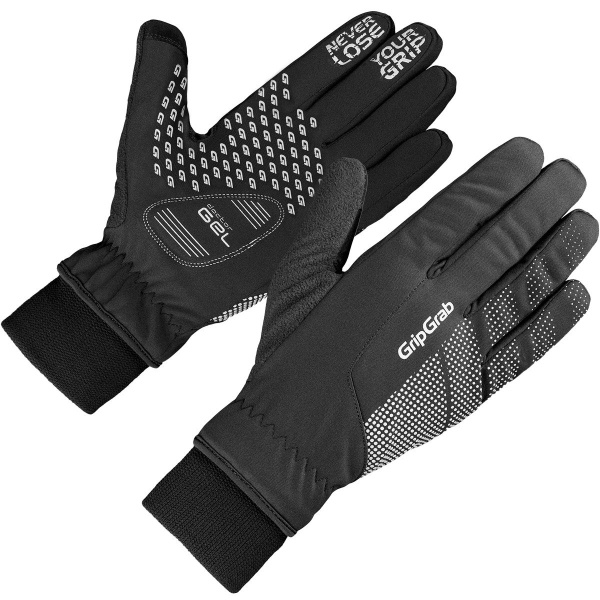 RIDE Windproof Winter Handschoenen - S/8 Black