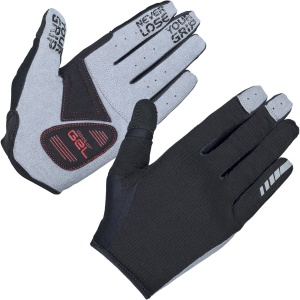 Shark Padded Lange Vinger Handschoen Black