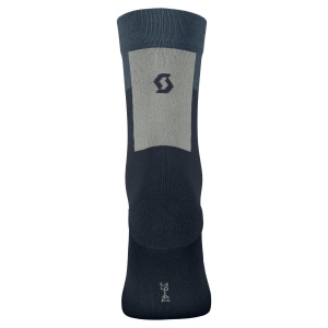 Block Stripe Crew Sock blue/metal