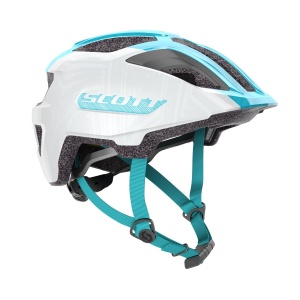SCO Helmet Jr Spunto (CE) pe whi/br bl 1size Pearl White/breeze Blue
