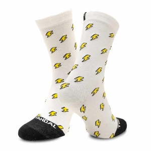 Casual lightning Socks wit 43-48