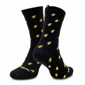 Casual lightning Socks zwart 36-42