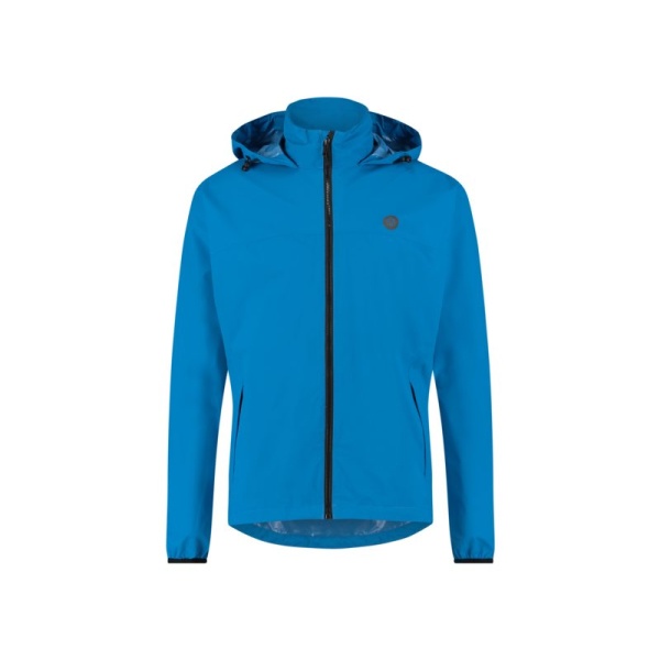 go rain jacket essential blue -30% Blauw