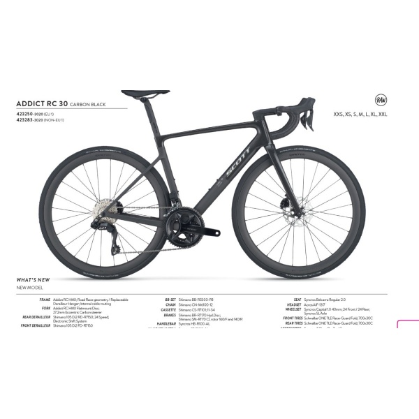 Addict RC 30 Zwart