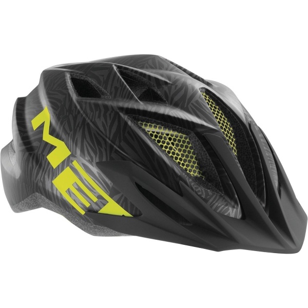 helm Crackerjack 52-57 zw/grn Black Texture/Green