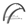SYN Road gravel fender set for AL/CB 700C Black
