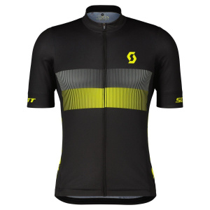 SCO Shirt M's RC Team 10 SS blck/sul yel L -30% Black/sulphur Yellow