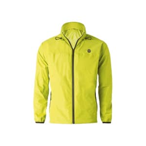 go rain jacket essential neon yellow -30% Geel