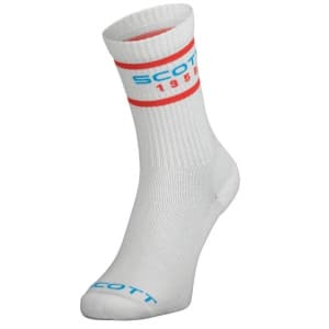 SCO Sock Retro Casual Crew 45-47 (XL) White