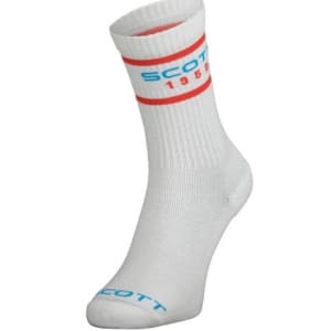 SCO Sock Retro Casual Crew 39-41 (M) White