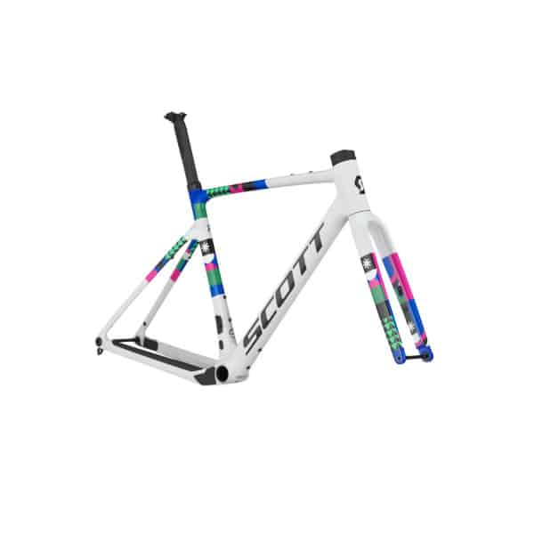 Addict Gravel RC HMX Frame set Beluga Grey - Afbeelding 4