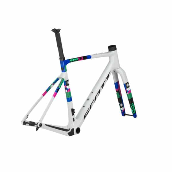 Addict Gravel RC HMX Frame set Beluga Grey - Afbeelding 3
