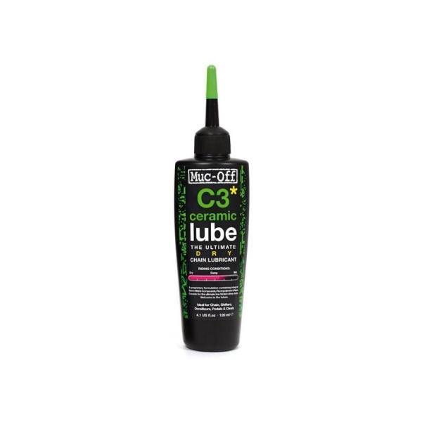Muc-off dry lube c3 kettingolie ceramic 120ml