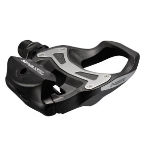 PEDAAL SH EPDR550L SPD SL RACE STEL ZW Zwart
