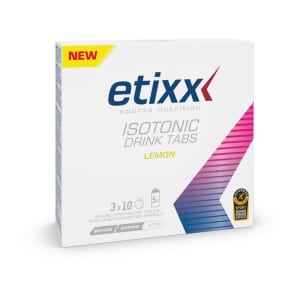 isotonic effervescent tablet 3 tubes lemon