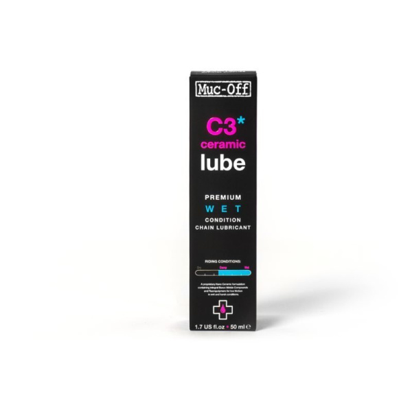 Muc-off wet lube c3 kettingolie ceramic 50ml