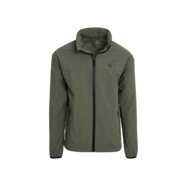 go rain jacket essential army green - 30% Groen