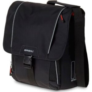TAS BAS SPORT DESIGN COMMUTER SCHOUDER ZW Zwart