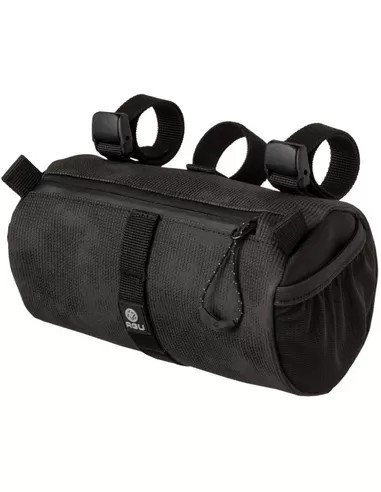 roll bag handlebar venture reflectie mist Zwart