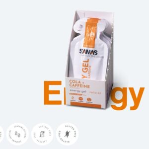 Energy Gel Cola + Cafeine ratio 2:1