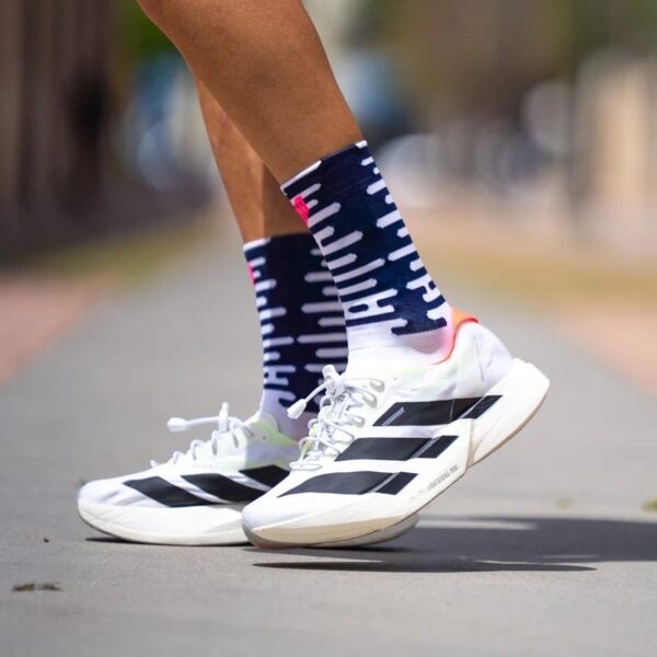 Elite Performance Socks - Rythem Blanco - L (44 -46) - Afbeelding 3