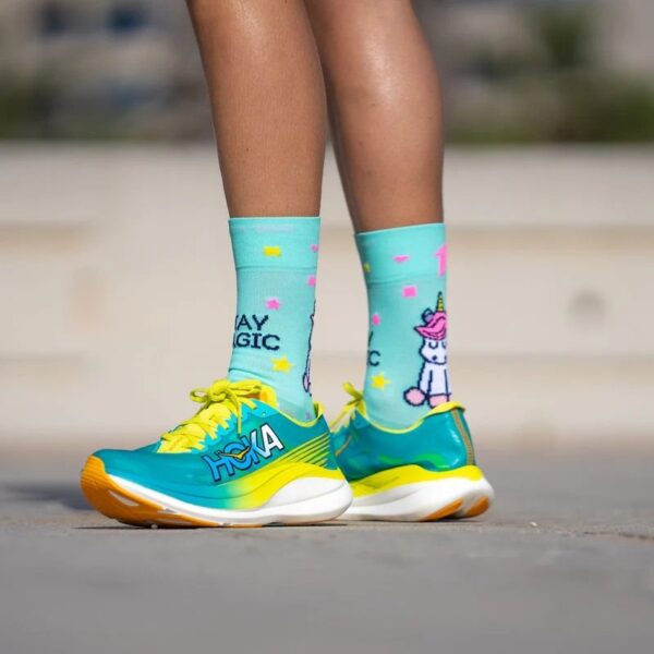 Elite Performance Socks - Run Stay Magic Musgo - XS (35-37) - Afbeelding 2