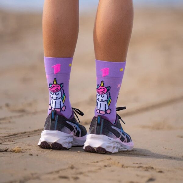 Elite Performance Socks - Run Stay Magic Purple - XS (35-37) - Afbeelding 3