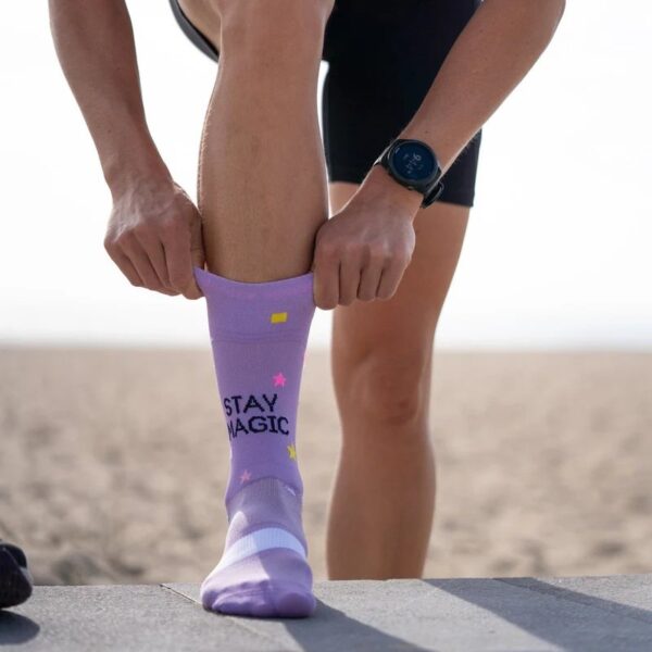 Elite Performance Socks - Run Stay Magic Purple - XS (35-37) - Afbeelding 2