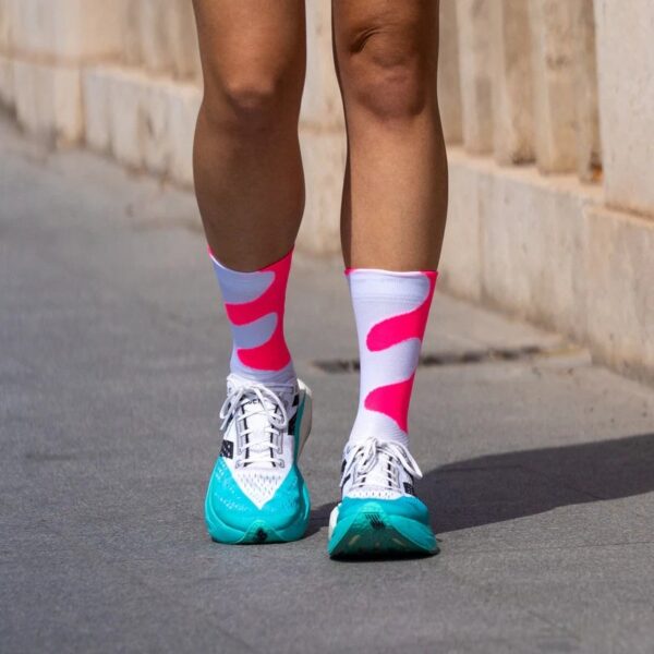 Elite Performance Socks - Kinetic Pink - M (41-43) - Afbeelding 3