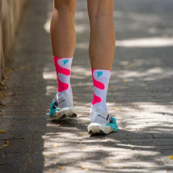 Elite Performance Socks - Kinetic Pink - M (41-43) - Afbeelding 2