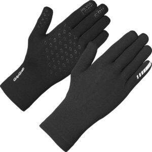 Waterproof Knitted Winter Handschoenen - XS/S/7-8 Black