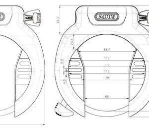 SLOT RING PRO AMPARO 4750X R INSTEEK ZW Zwart