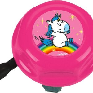 kinder fietsbel Presentatieverpakking, staal, made by Reich, Eenhoorn