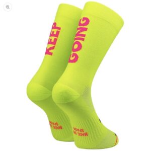 KEEP GOING YELLOW - RUNNING SOCKS S 38-40