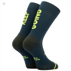 KEEP GOING GREEN - RUNNING SOCKS XS 35-37
