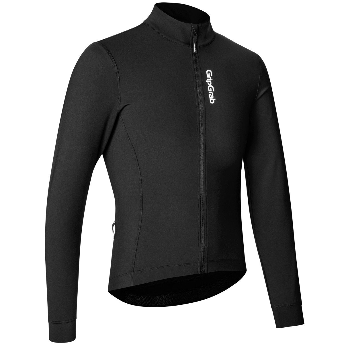 Thermisch RIDE-fietsshirt met lange mouwen - Black - Afbeelding 2