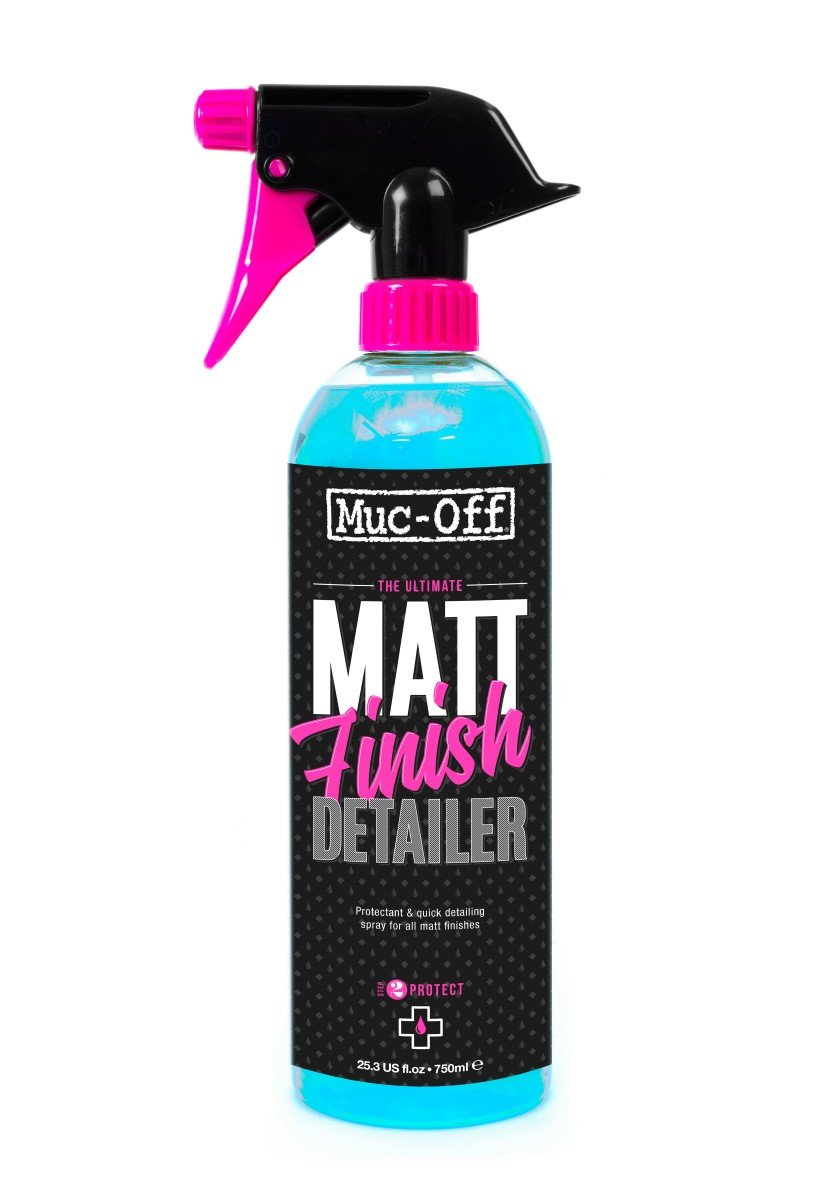 Muc-off matt finish detailer beschermspray 250ml Zwart - Afbeelding 2