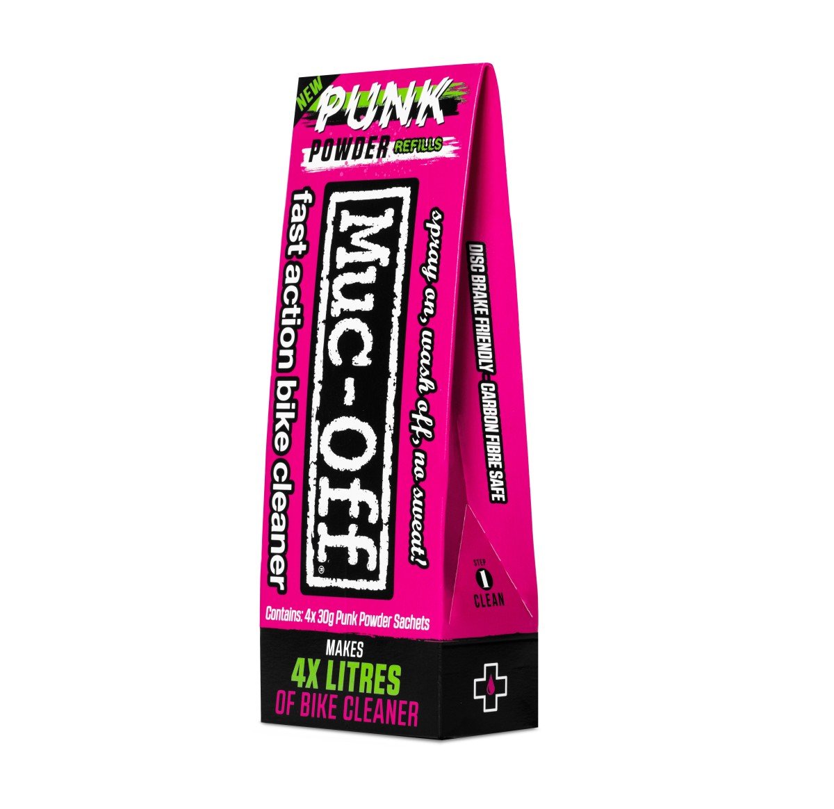 poeder reiniger voor 1 liter (4 stuks) Roze - Afbeelding 2