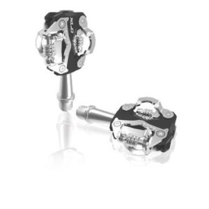PEDAAL ATB SPD DUBBEL ALM ZW/ZI STEL PDS15 Black/Silver