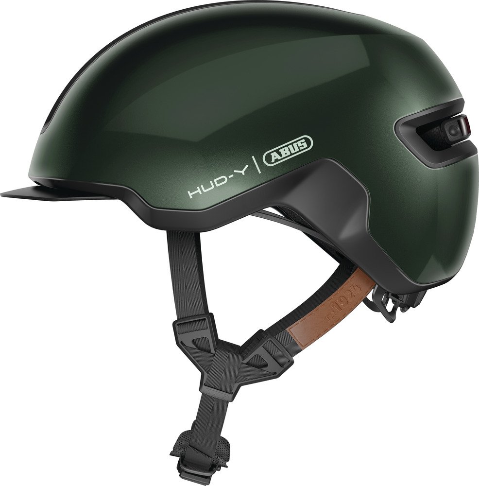helm Hud-Y moss green Moss Green Gloss