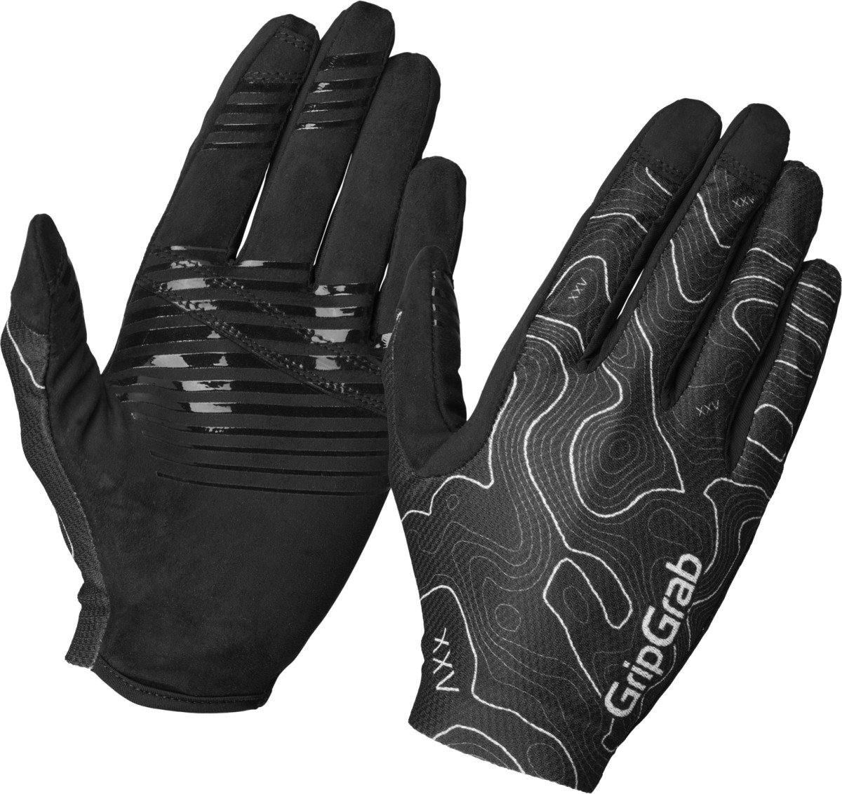 Rebel Lange Vinger Zomer Handschoenen - S/8 Black - Afbeelding 2