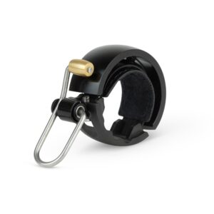 Oi Luxe Small Fahrradklingel, 22.2mm, matte Zwart
